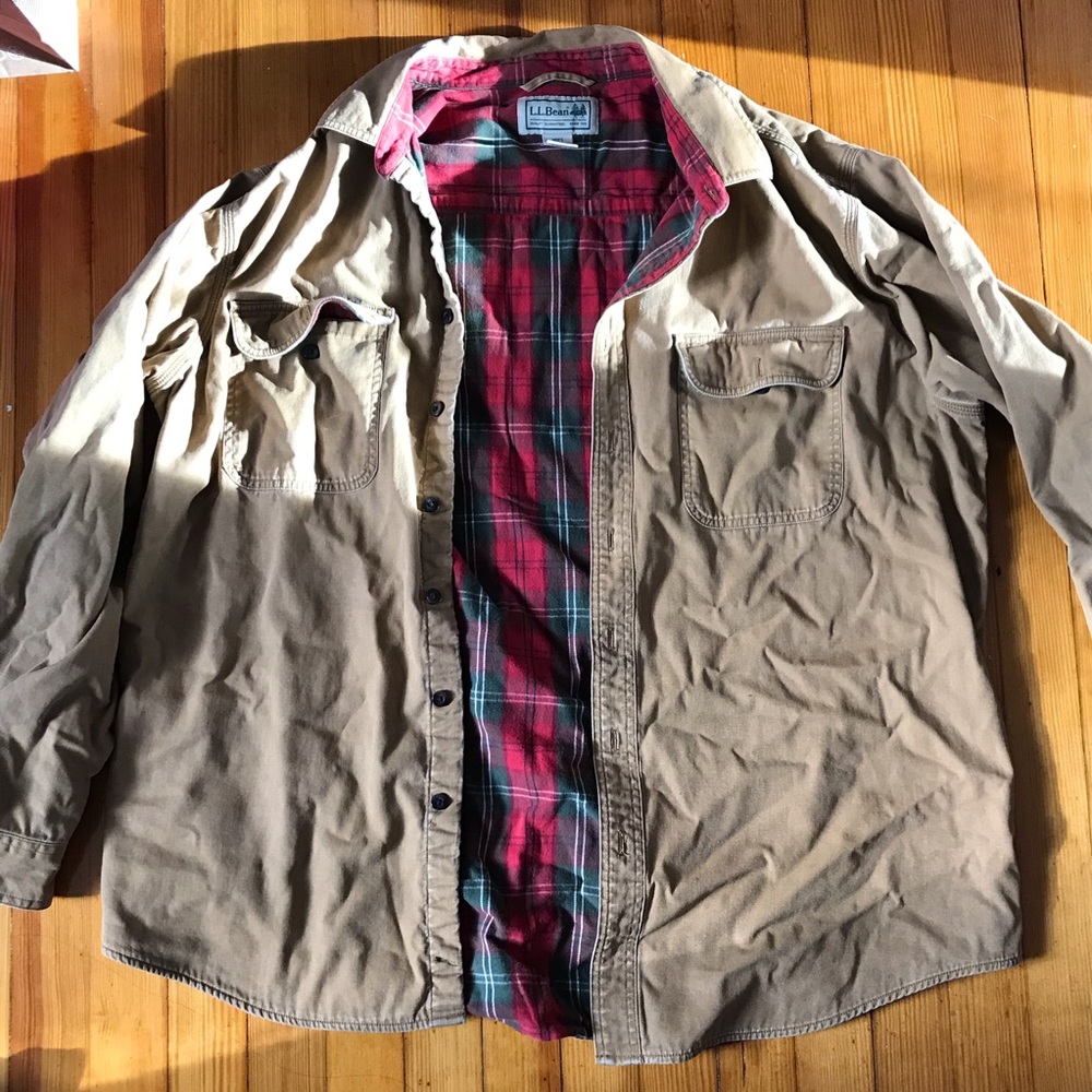 L.L Bean Plaid Jacket